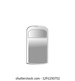 Trash can illustration
