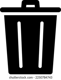 La basura puede aislar la silueta vectorial.
