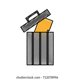 trash can recycle information folder file data