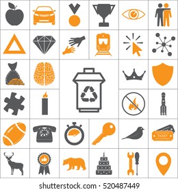 trash can with recycling symbol (icon)