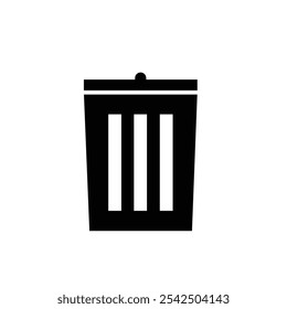 Papelera Vector de stock, Papelera icono Ilustración libre de derechos...