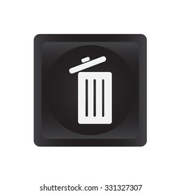 Trash can vecto icon