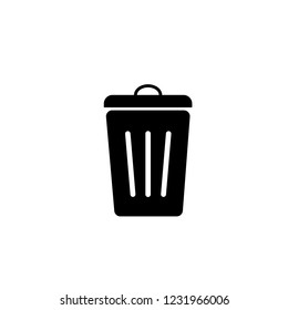 Trash can vector icob