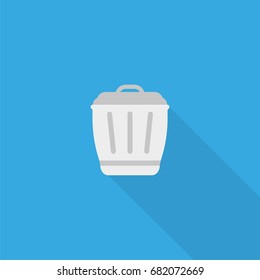 trash can vector icon