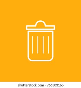 Trash can Vector Icon