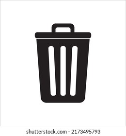 trash can vector icon design