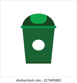 trash can vector icon design