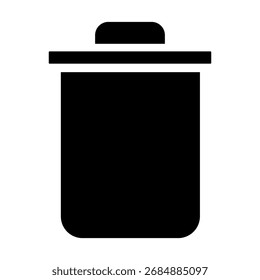 Trash can vector icon. garbage illustration sign. basket symbol. Recycle logo. Recycle button web icon.