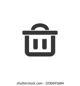 Trash can Vector Icons