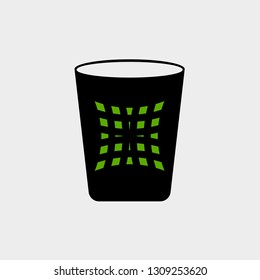 trash can vector icons