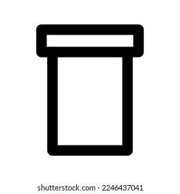 trash can vector icons isolated sign symbol vector illustration - high quality black style vector icons
