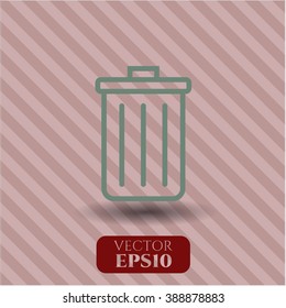 Símbolo de la barra de herramientas del vector