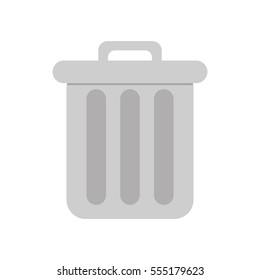trash can web garbage information vector illustration eps 10