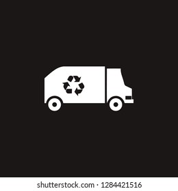 trash car icon. trash car vector design. sign design