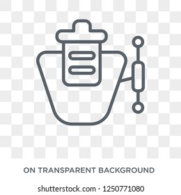 trash compactor icon. Trendy flat vector trash compactor icon on transparent background from Electronic devices collection. High quality filled trash compactor symbol use for web and mobile - Powered by Shutterstock - Get 15% off with code: PIKWIZARD15