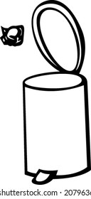 trash container