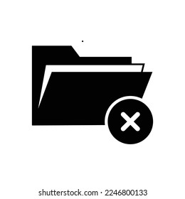 Trash Delete Folder Icon Flat