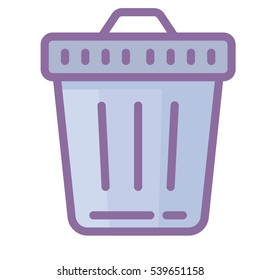 Trash Delete Garbage Basket File Waste