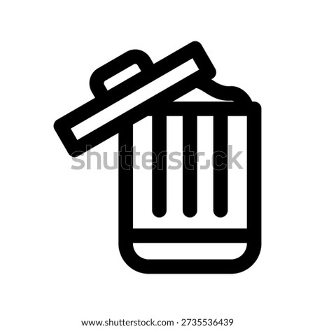 Trash form Multimedia Set Icon Vector