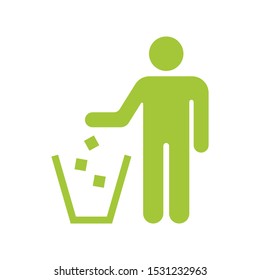 trash, garbage, recycle bin icon