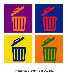 Trash icon