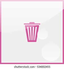 Trash icon.