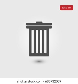 the trash icon