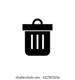 Trash icon. trash can icon. Delete icon vector,