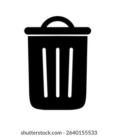 trash icon. trash can vector with trendy design