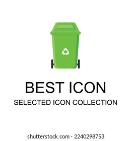 Trash icon collection can be used for digital and print