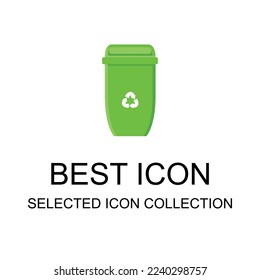 Trash icon collection can be used for digital and print
