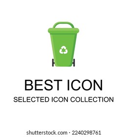 Trash icon collection can be used for digital and print