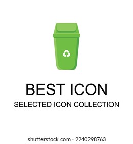 Trash icon collection can be used for digital and print