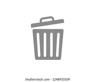 trash icon, delete symbol vector