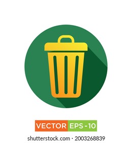 Trash Icon design eps 10 for 