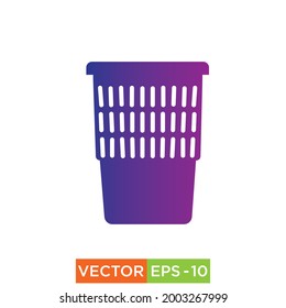 Trash Icon design vector eps 10 