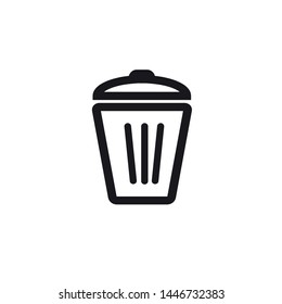 Trash icon design , vector EPS10