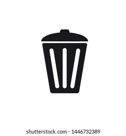 Trash icon design , vector EPS10