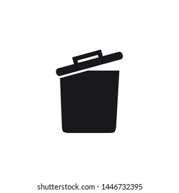 Trash icon design , vector EPS10
