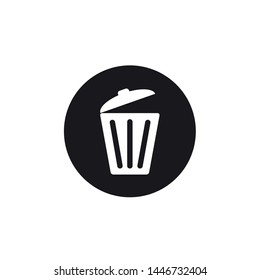 Trash icon design , vector EPS10