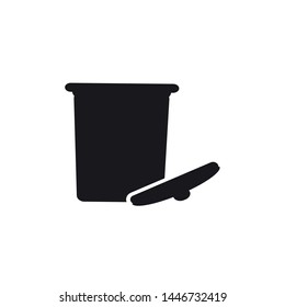 Trash icon design , vector EPS10