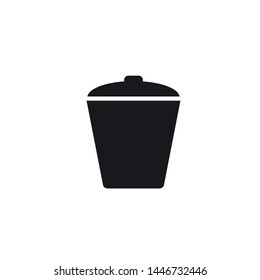Trash icon design , vector EPS10