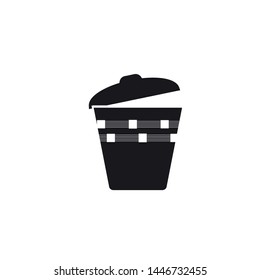 Trash icon design , vector EPS10