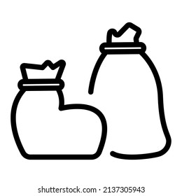diseño de iconos de basura, ilustración vectorial con estilo de línea, mejor utilizado para banner o aplicación web
