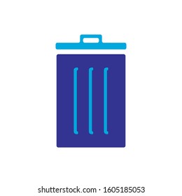trash icon design vector template