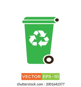 Trash icon design vector for web and print 