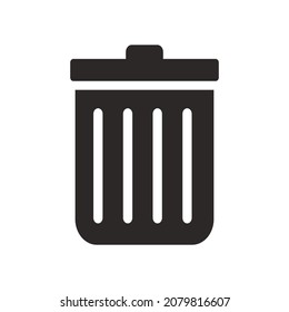 a trash icon, dump, delete, clean, lost, a format that is perfect for logos, businesses, websites, apps, electronics, social media, and more