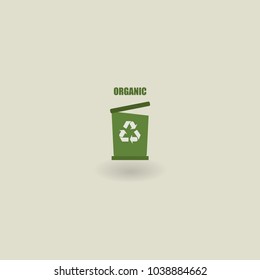 trash icon, ecology