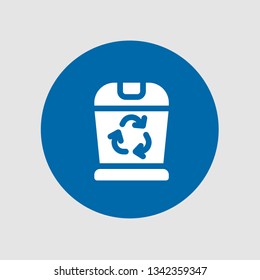  Trash icon. Editable  Trash icon for web or mobile.