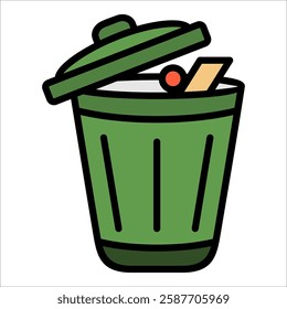 Trash Icon Element For Design